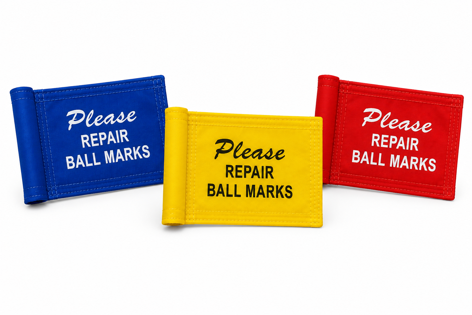 Please Repair Ball Marks - Three Colours