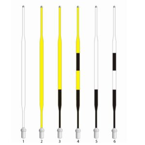 tournament javelin golf flagsticks wind resistant reinforced centre