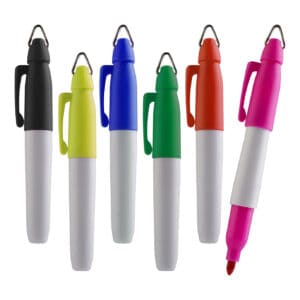 Permanent Marker Pens - Mixed Colours