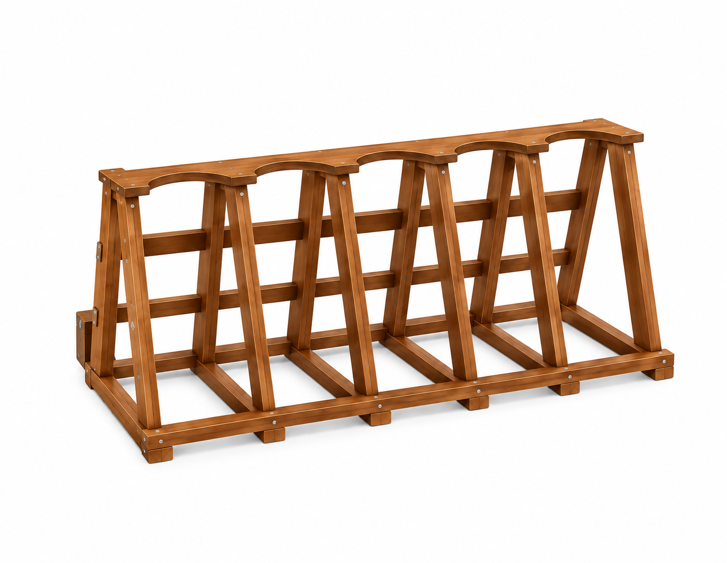 Five Side Golf Bag Rack