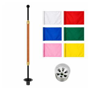 Golf Putting Green Flagstick Set